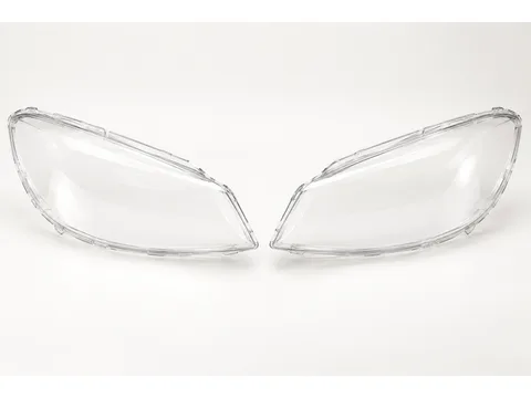 Mercedes-Benz Mercedes E Class W213 Sağ Sol Far Camı 2020-2023 · Mercedes-Benz E-Class W213 facelift dış far lens kapağı çifti; aday geometri, 2020 ve LED türü/VIN doğrulaması açık · Katalog